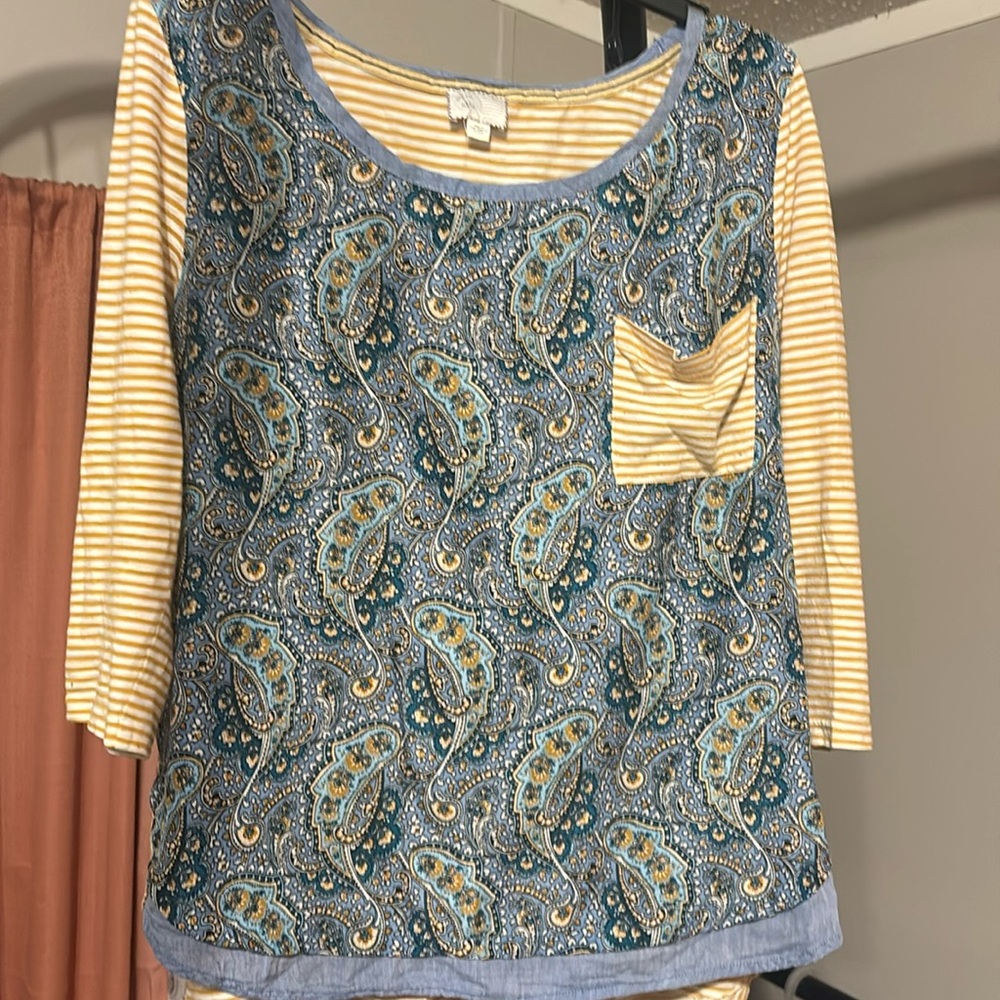 9 his xl shirt w pockets